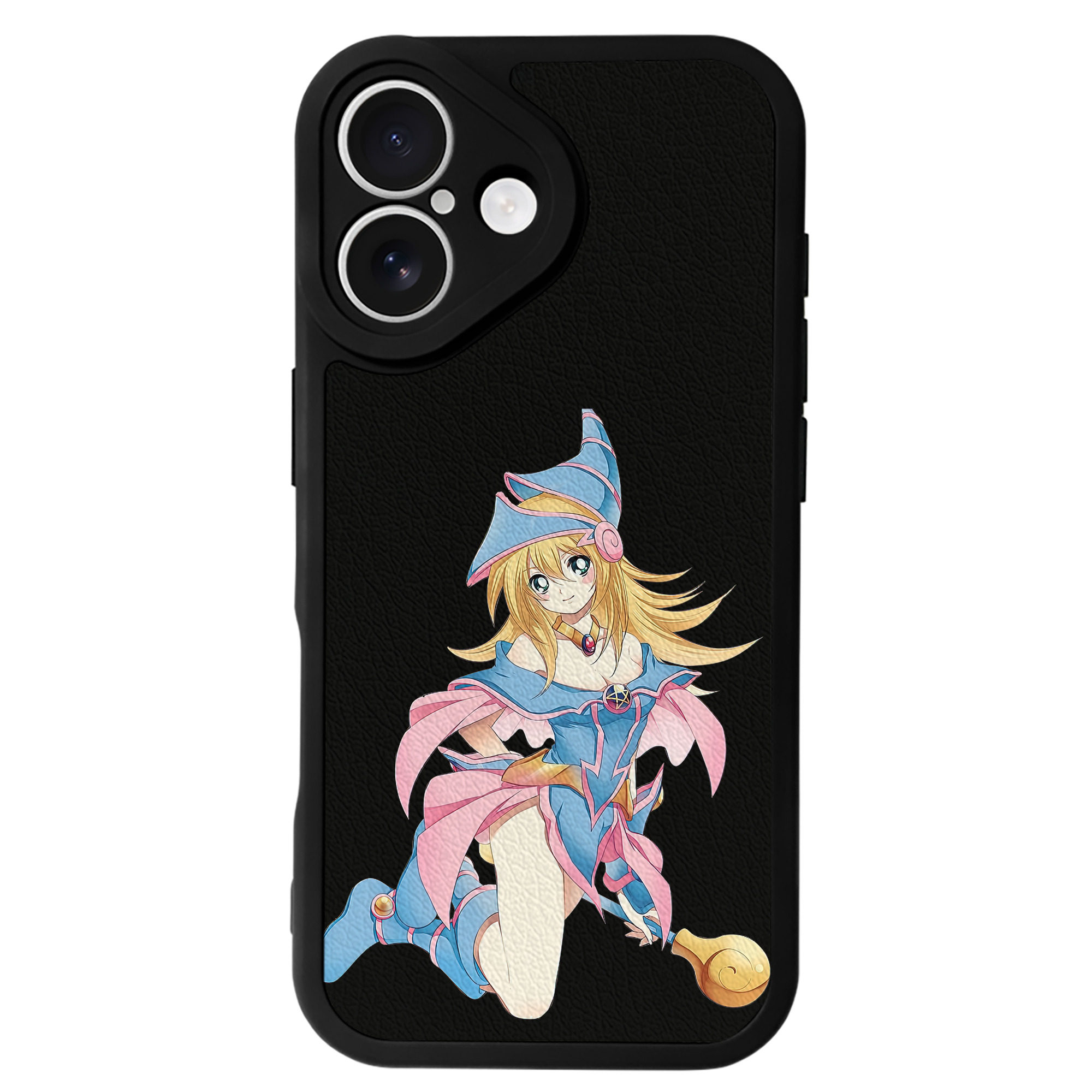 遊☆戯☆王 Yu-Gi-Oh! 【iPhone 16シリーズ対応】シリコンスマホケース（レザー調） 材質：シリコン
